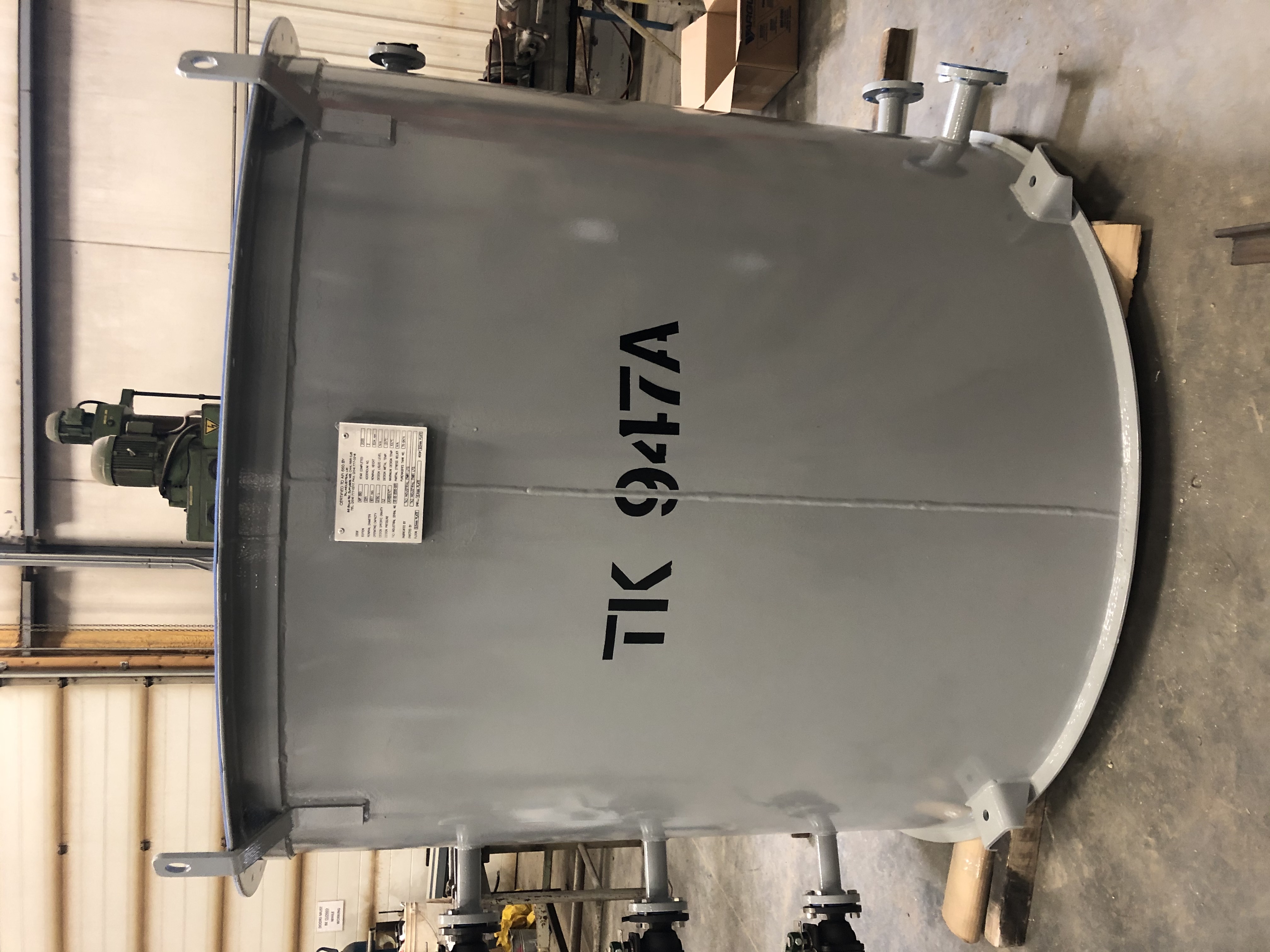 Soda Ash tank image