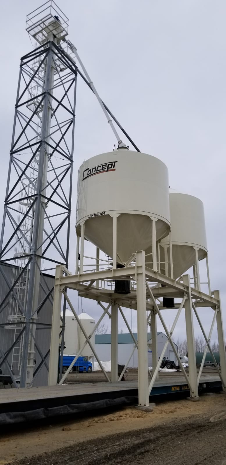 Grain Bins image