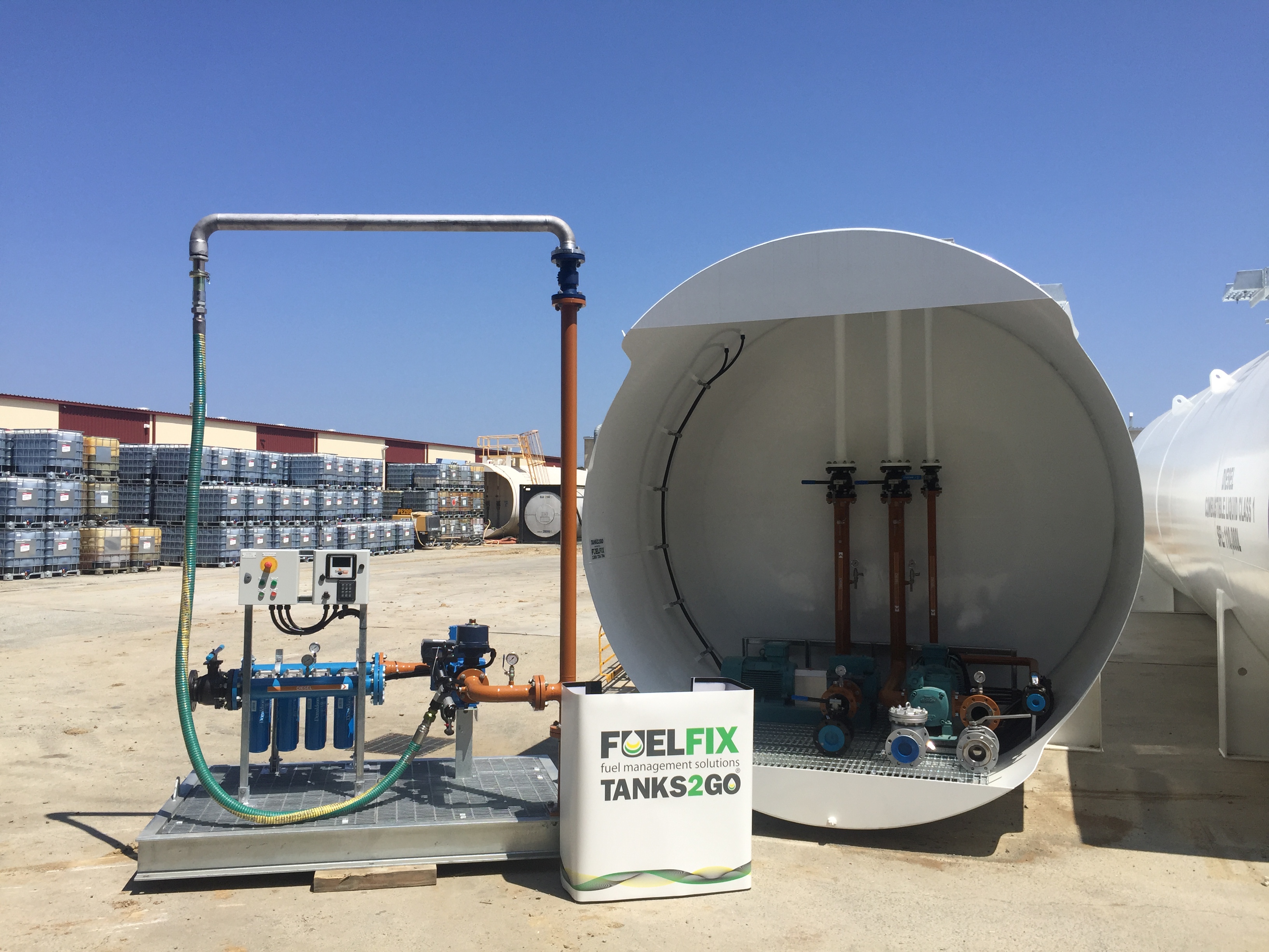 ISO-TANKS Loading/UNLoading Mech. systems image